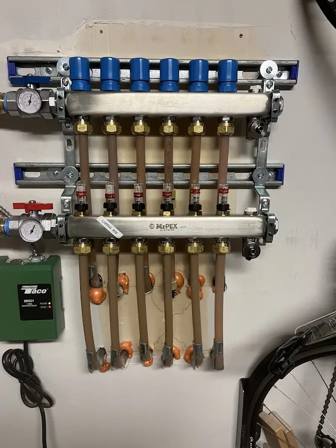 Plumber performing Gas Line Installation at a residential property in Pembroke Park